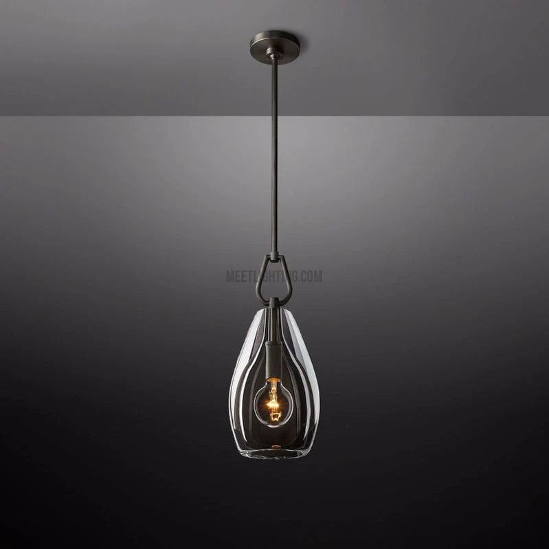 Modern Botanist Flute Crystal Pendant Kitchen Pendants Light-Meet Lighting