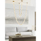 Modern Collier LED Pendant 12ft/10ft（customize）-Meet Lighting