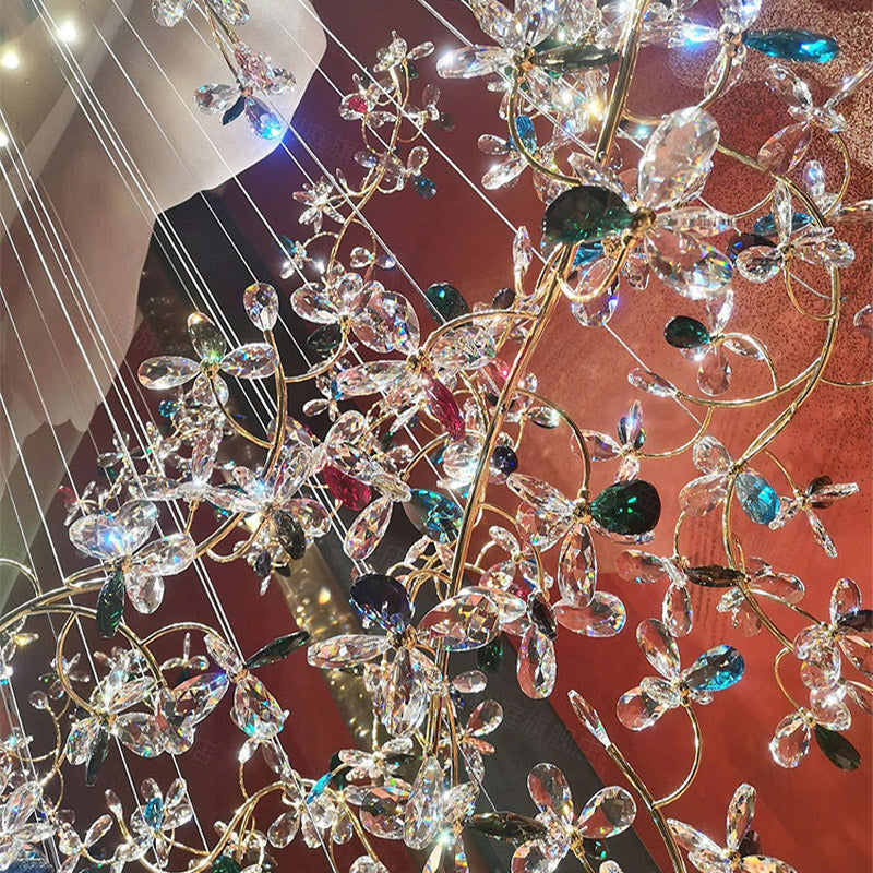 Modern Crystal Branch Chandelier Luxury Home Lighting-MEET LIGHTING