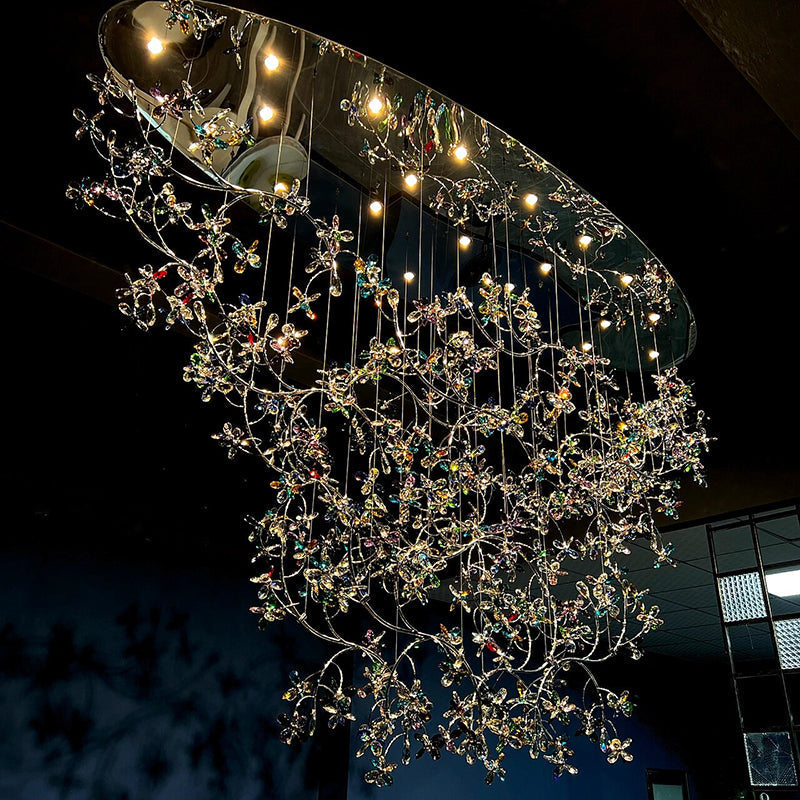 Modern Crystal Branch Chandelier Luxury Home Lighting-MEET LIGHTING