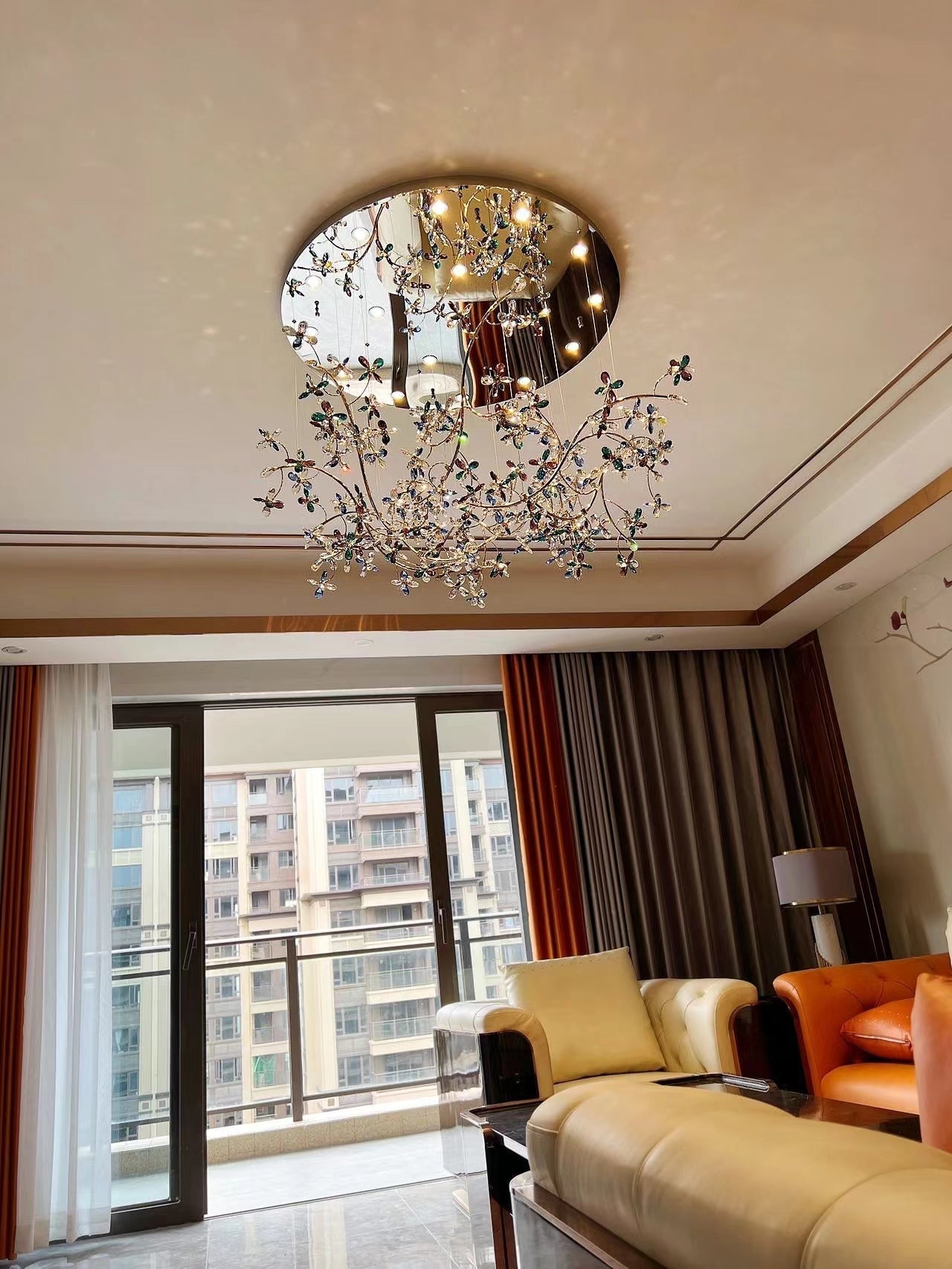 Modern Crystal Branch Chandelier Luxury Home Lighting-MEET LIGHTING