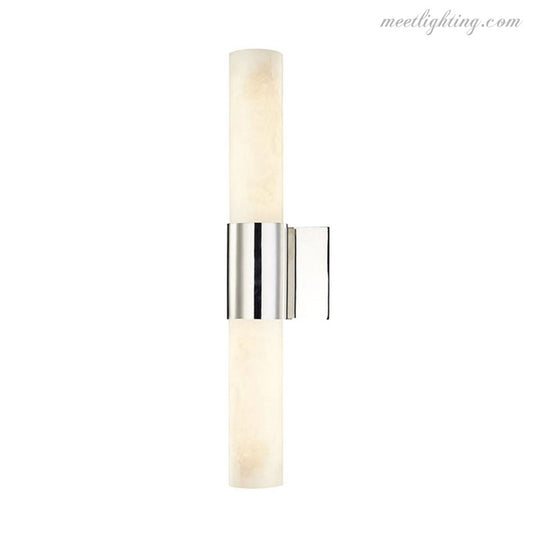 Modern Minimalist Alabaster Wall Sconce-Meet Lighting