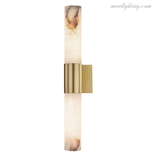 Modern Minimalist Alabaster Wall Sconce-Meet Lighting