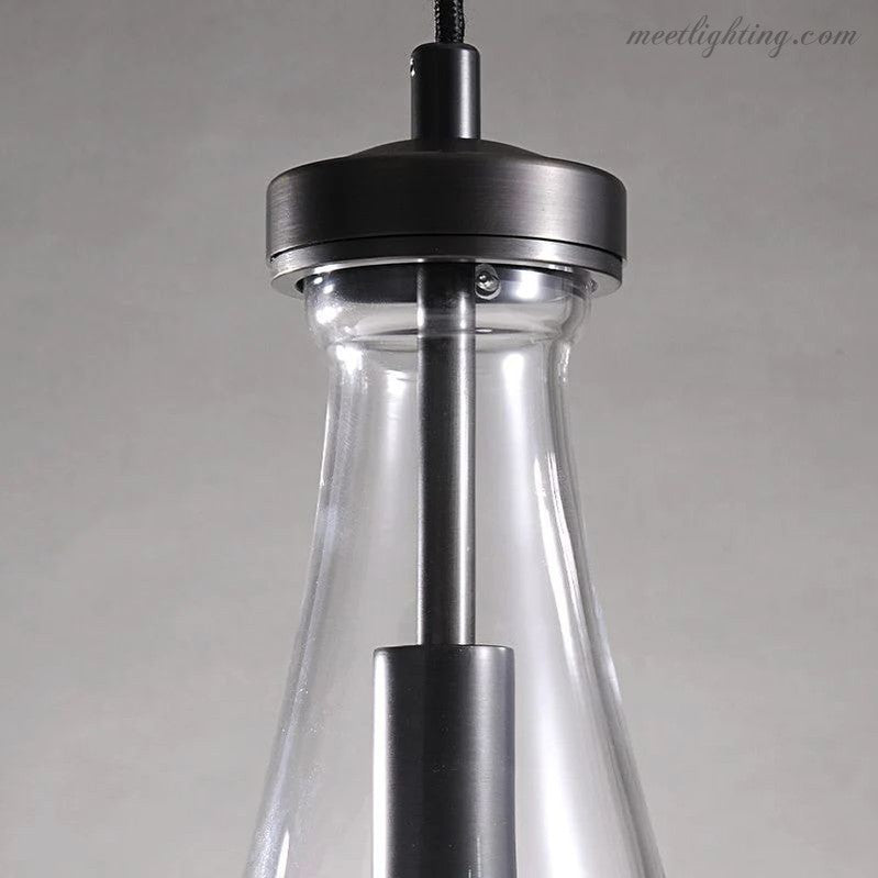 Modern Raindrop Pendant Light For Kitchen Bedroom Cord-Meet Lighting