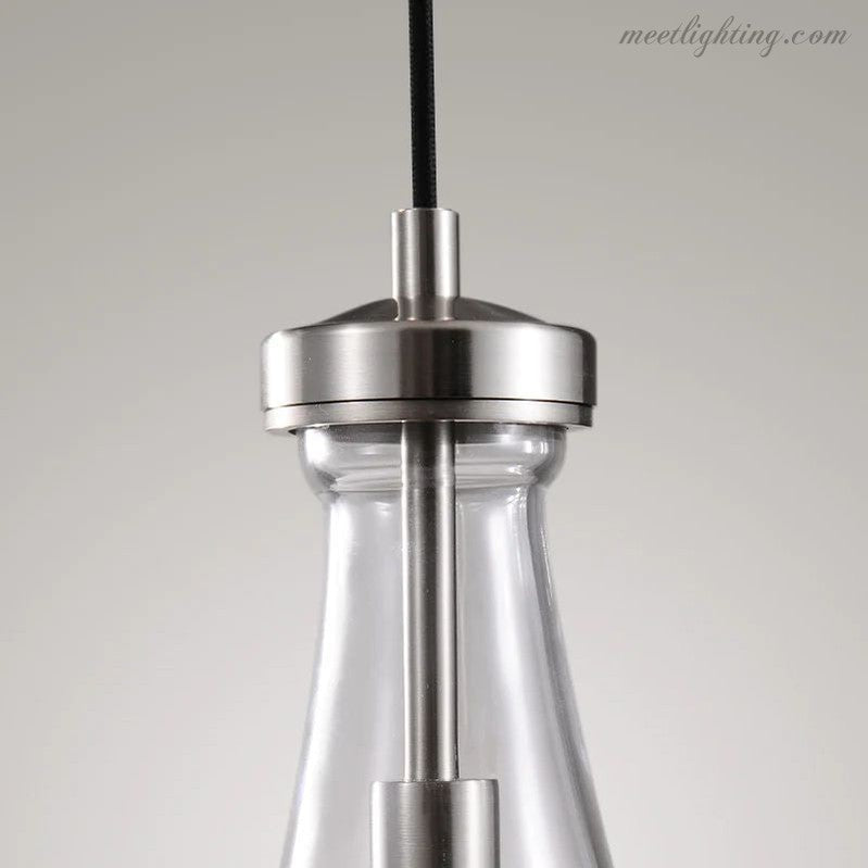 Modern Raindrop Pendant Light For Kitchen Bedroom Cord-Meet Lighting