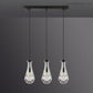 Modern Raindrop Rectangle Chandelier-Meet Lighting