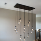 Modern Raindrop Rectangle Chandelier-Meet Lighting