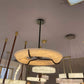 Modern Round Alabaster Dining Room Chandelier-Meet Lighting