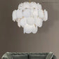 Modern Round Alabaster Pendant Light, Luxurious Round Chandelier-Meet Lighting