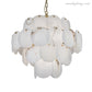 Modern Round Alabaster Pendant Light, Luxurious Round Chandelier-Meet Lighting