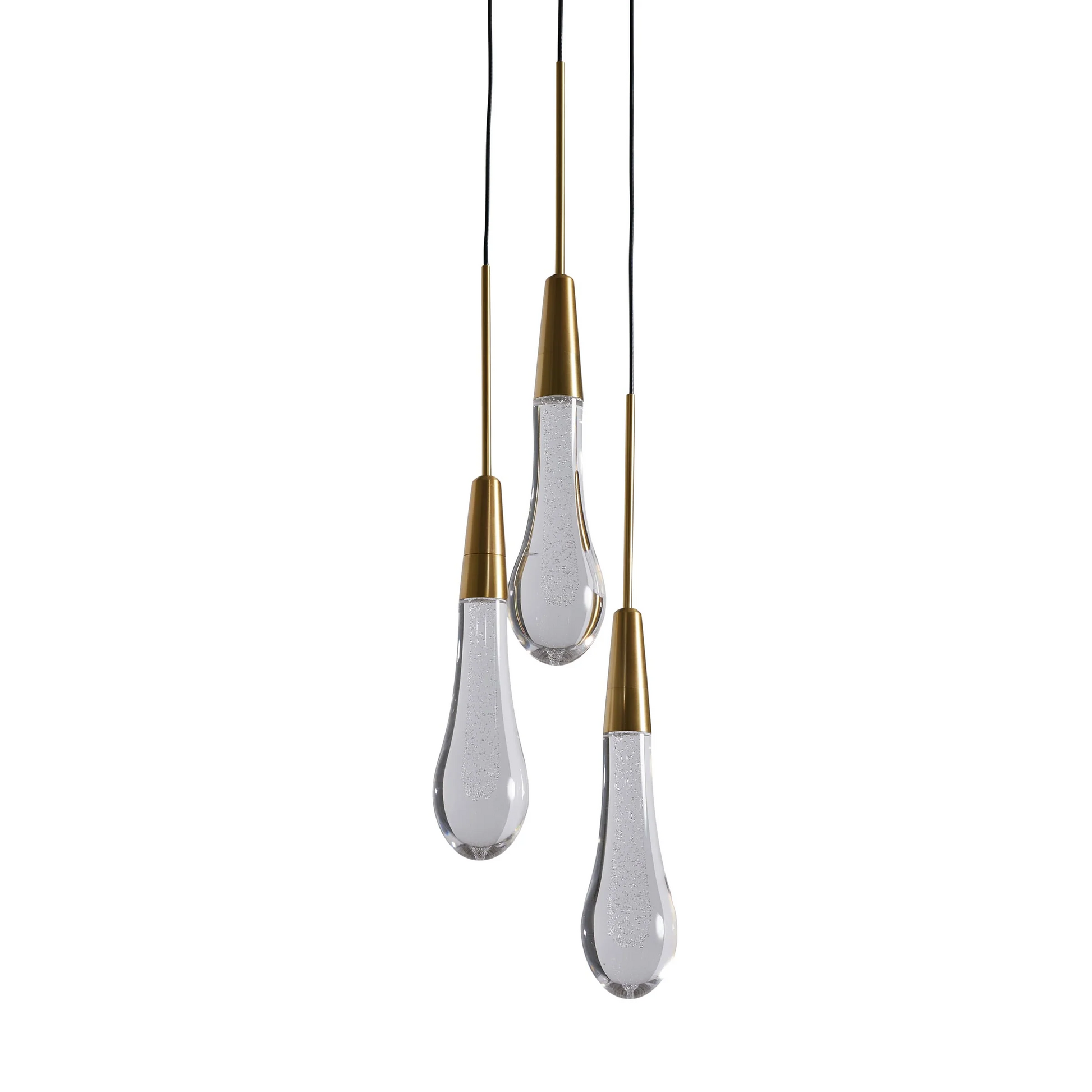 Modern Soltaire 3-Light Pendant Lights-Meet Lighting