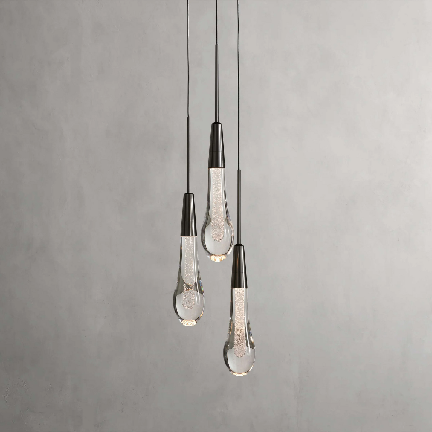 Modern Soltaire 3-Light Pendant Lights-Meet Lighting