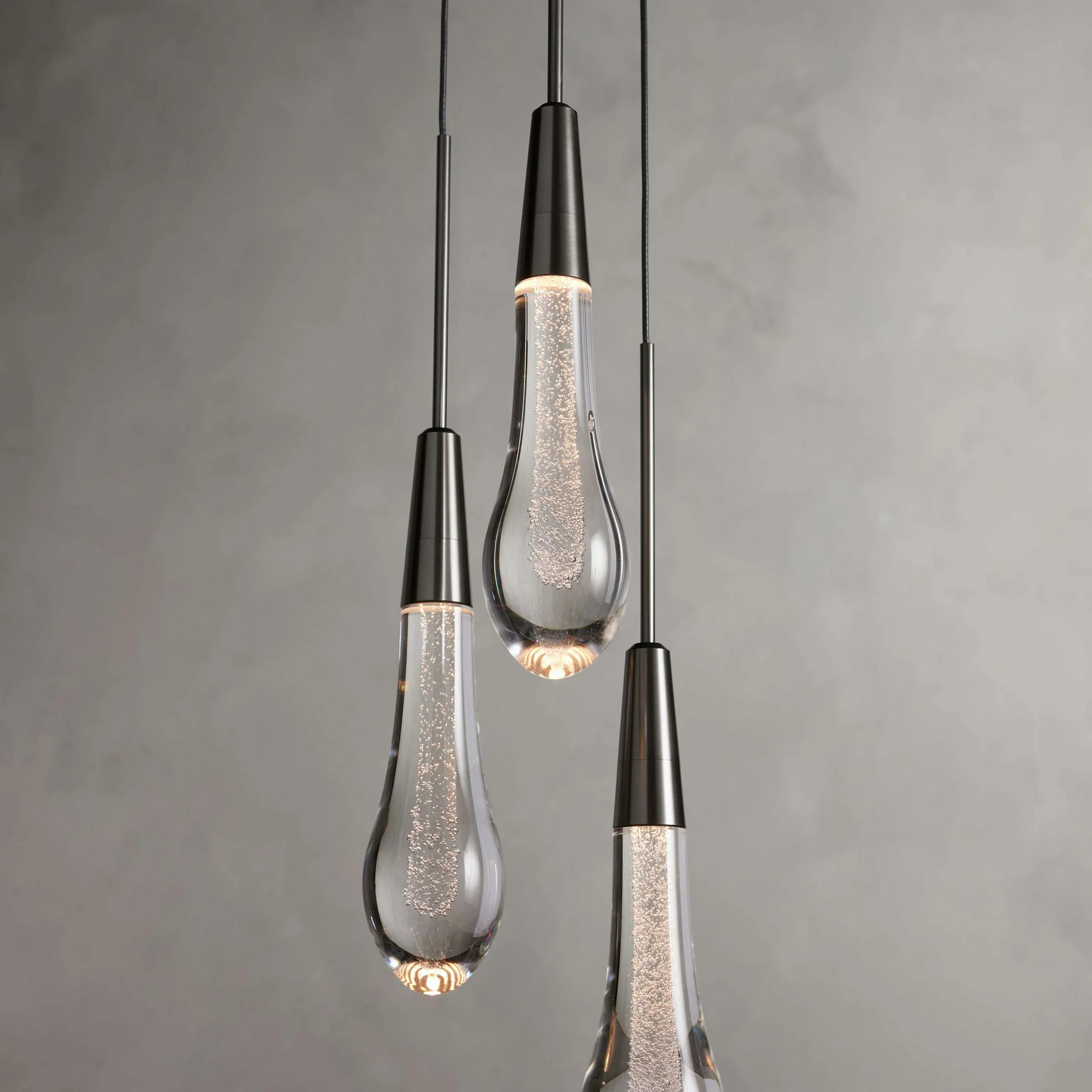 Modern Soltaire 3-Light Pendant Lights-Meet Lighting