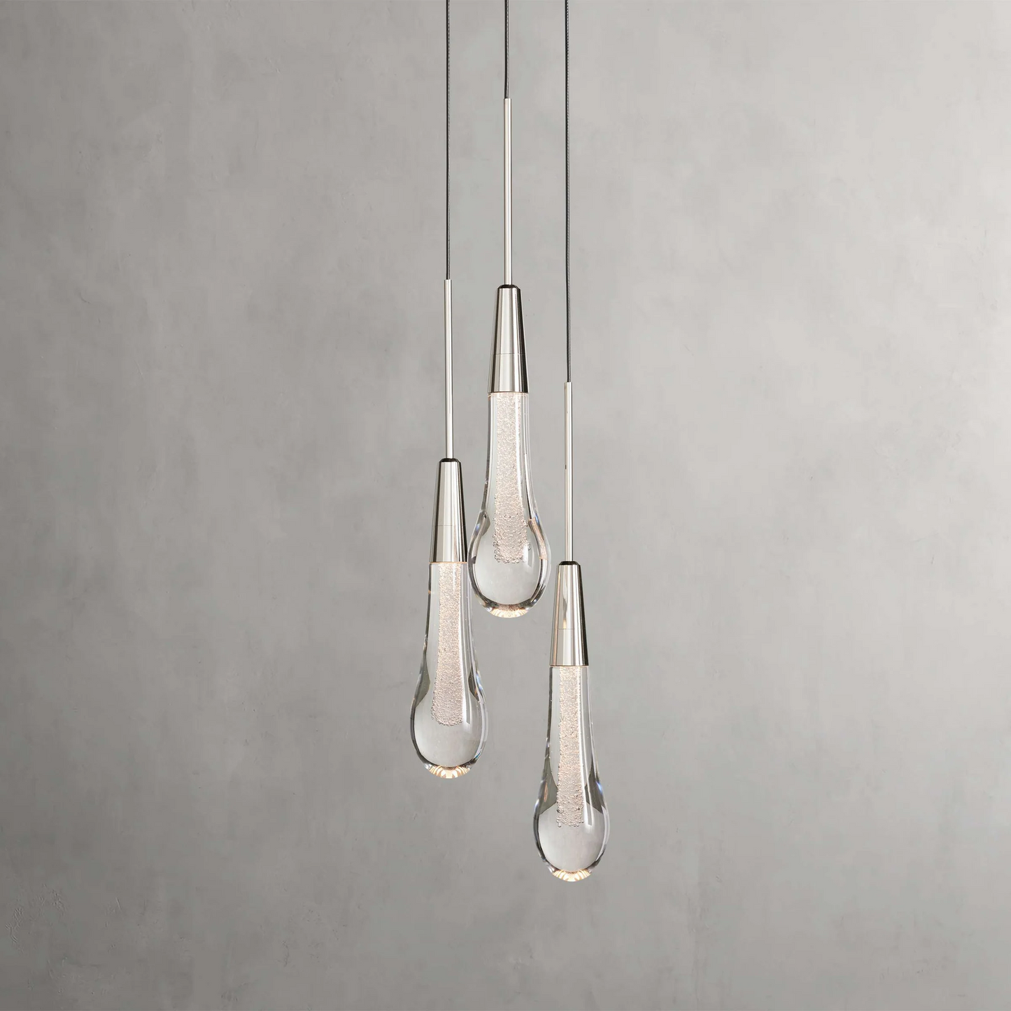 Modern Soltaire 3-Light Pendant Lights-Meet Lighting