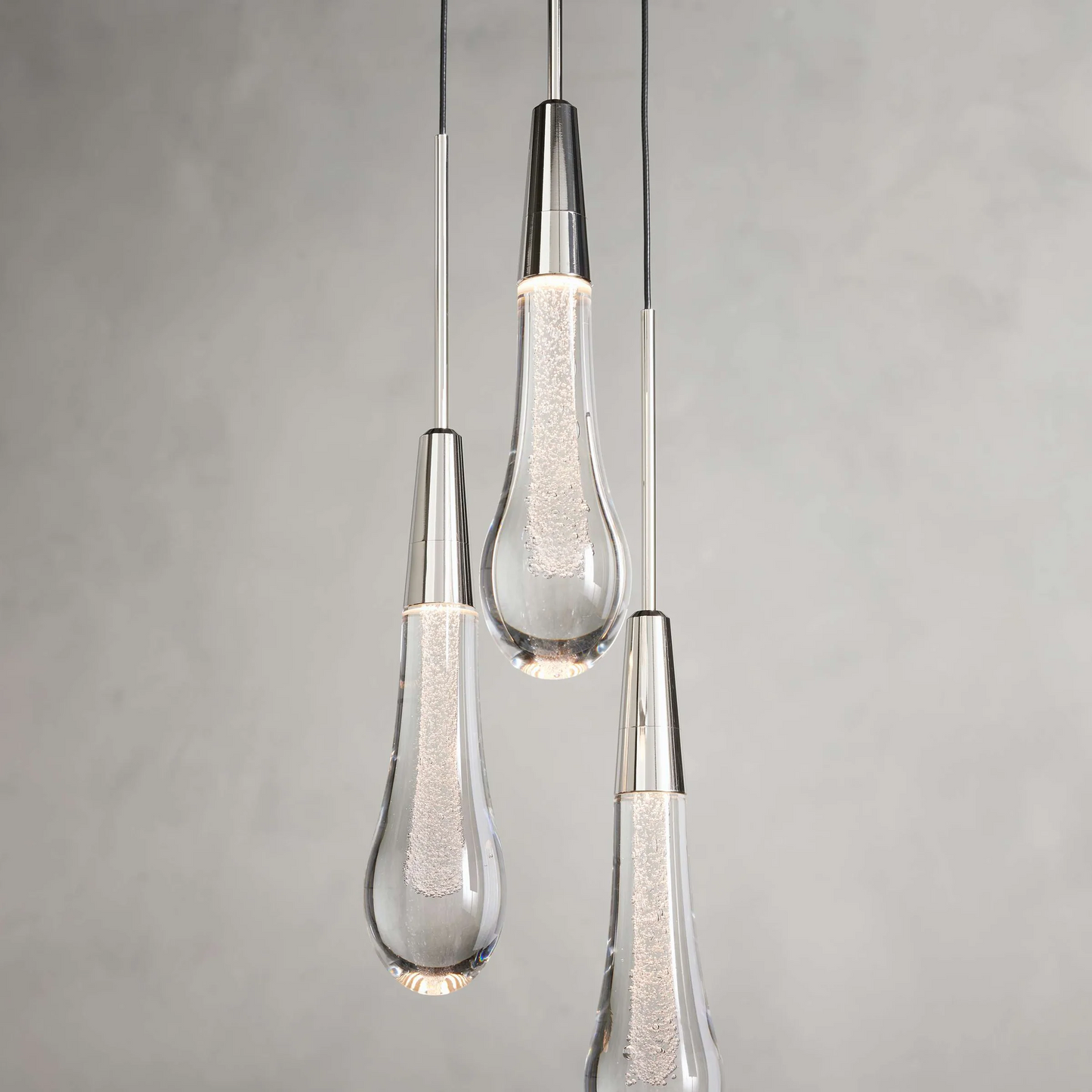 Modern Soltaire 3-Light Pendant Lights-Meet Lighting