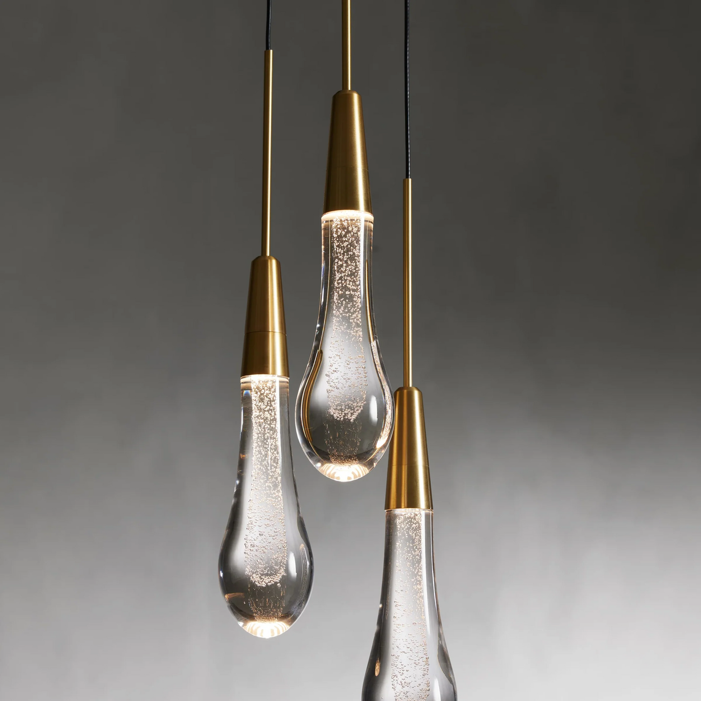 Modern Soltaire 3-Light Pendant Lights-Meet Lighting