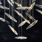 Modern Whispers Chandelier-Meet Lighting