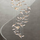 Modern Whispers Chandelier-Meet Lighting