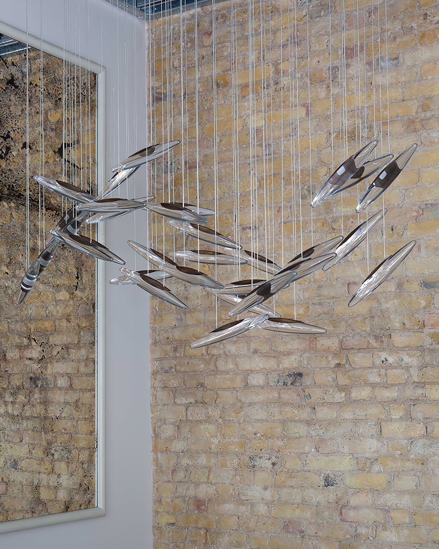 Modern Whispers Chandelier-Meet Lighting