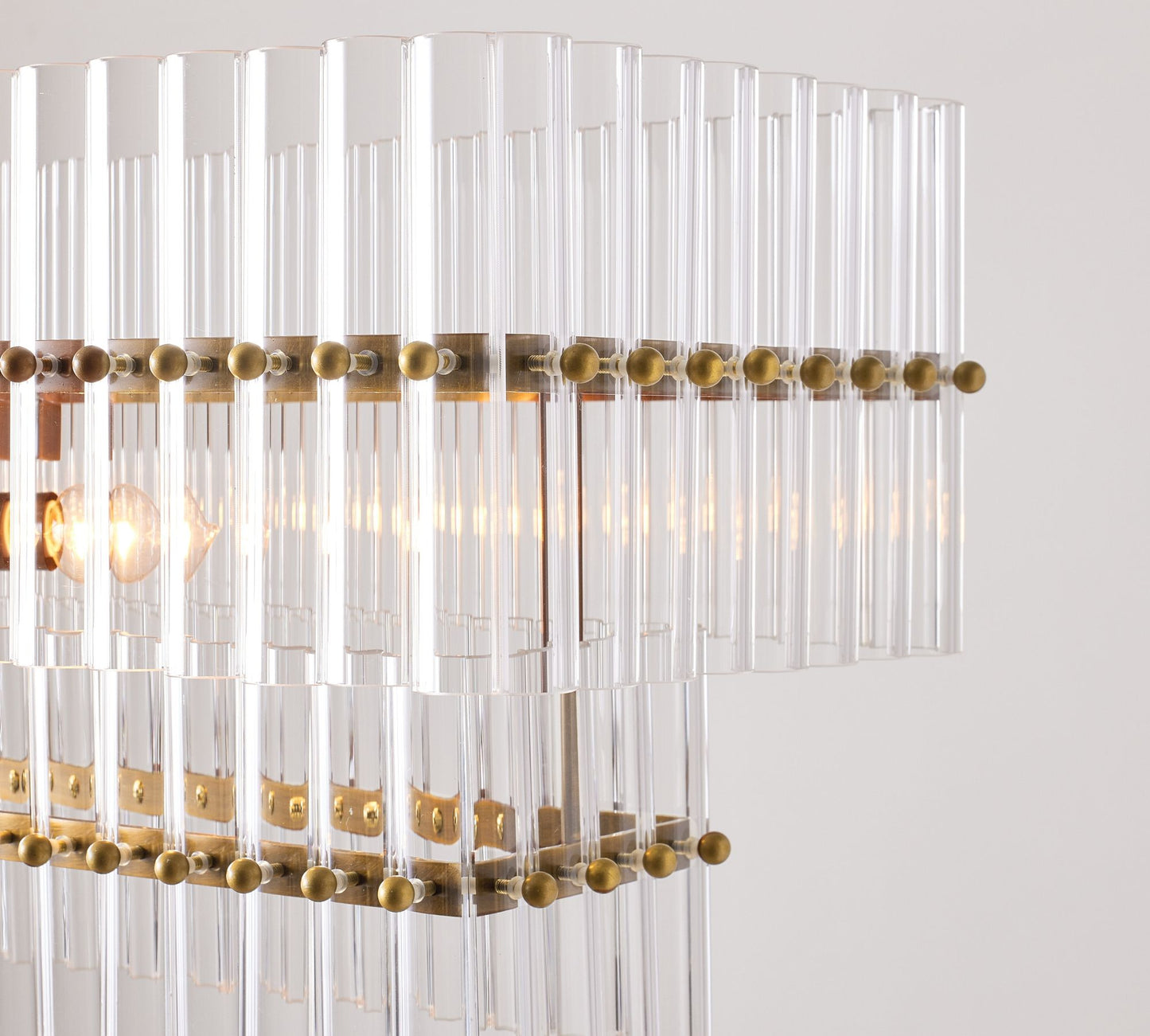 Molly Crystal Linear Chandelier-Meet Lighting