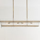 Molly Crystal Linear Chandelier-Meet Lighting