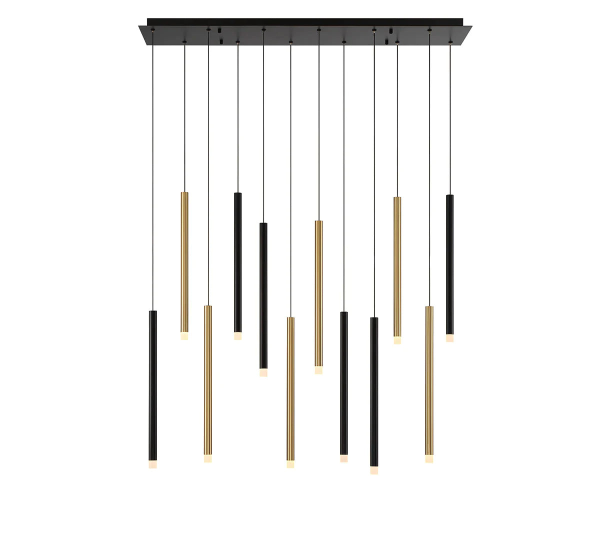 Monna Lights Linear LED Chandelier-Meet Lighting