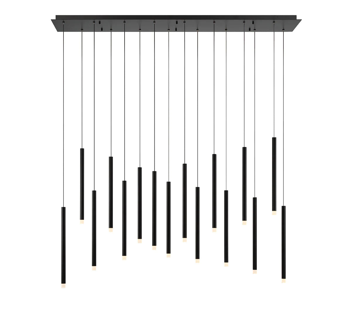 Monna Lights Linear LED Chandelier-Meet Lighting