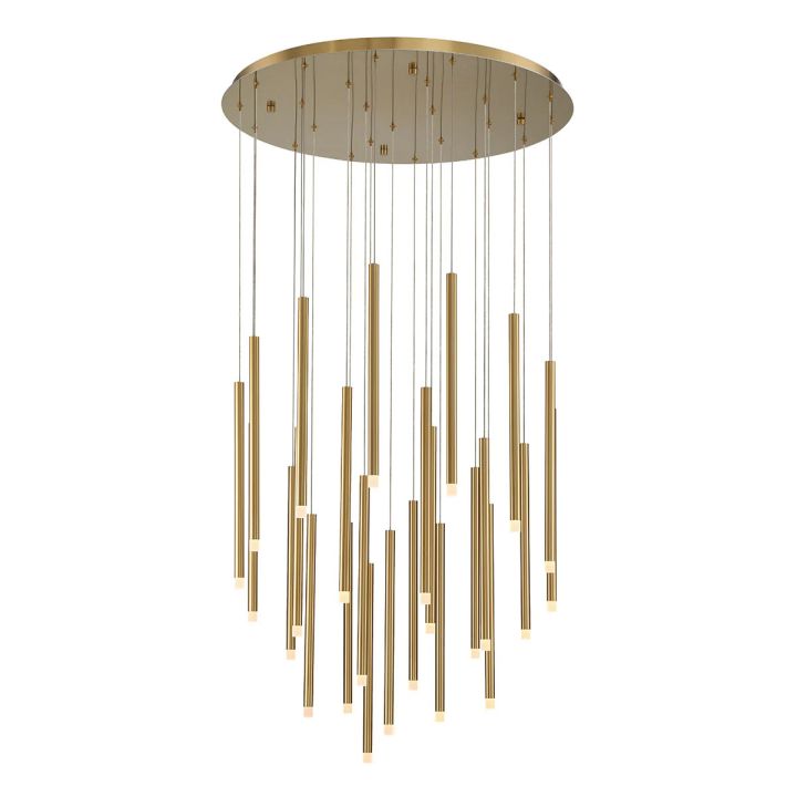 Monna Lights Round LED Chandelier-Meet Lighting