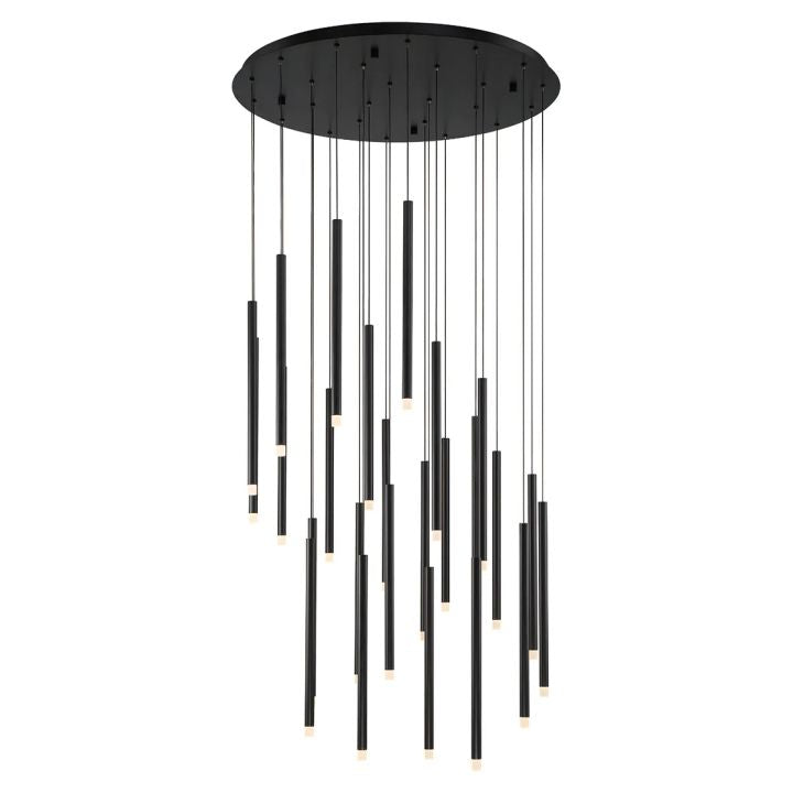 Monna Lights Round LED Chandelier-Meet Lighting