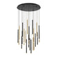 Monna Lights Round LED Chandelier-Meet Lighting