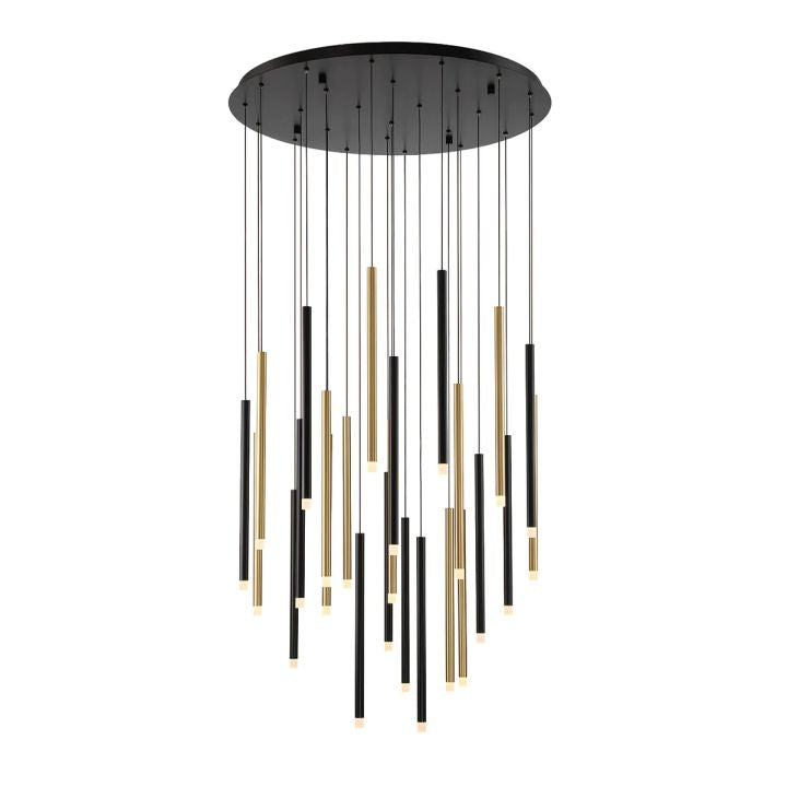 Monna Lights Round LED Chandelier-Meet Lighting