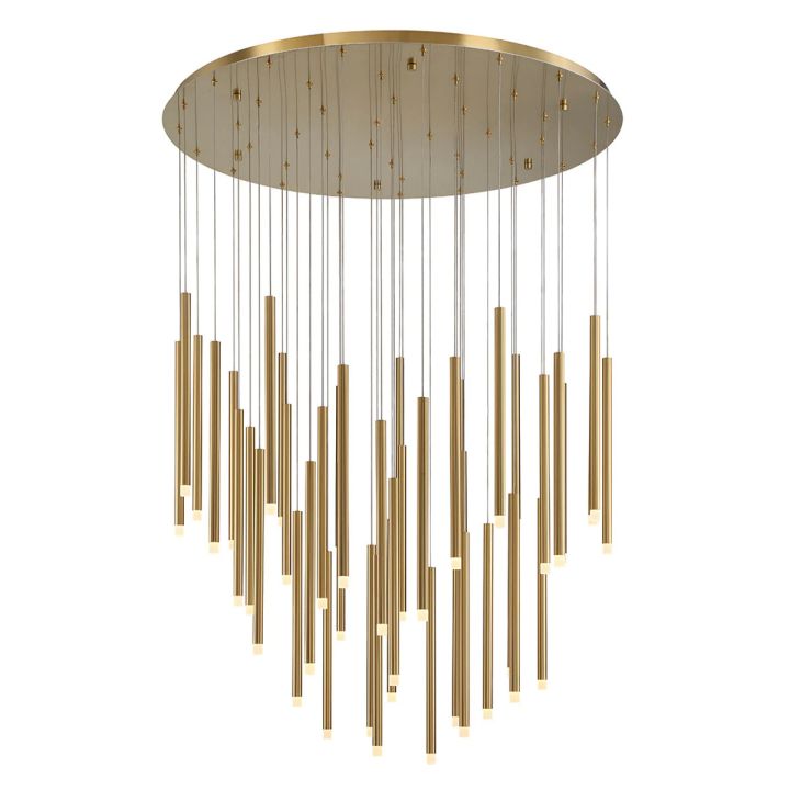 Monna Lights Round LED Chandelier-Meet Lighting