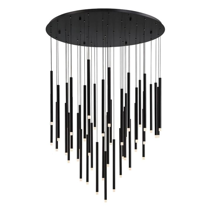 Monna Lights Round LED Chandelier-Meet Lighting