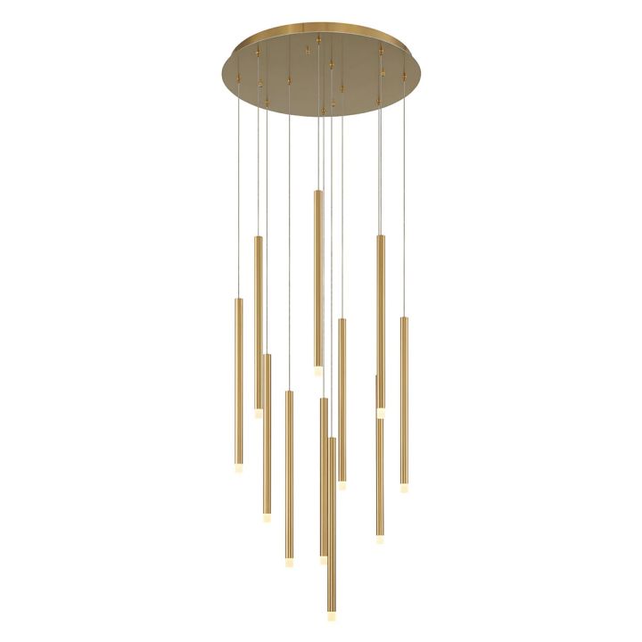 Monna Lights Round LED Chandelier-Meet Lighting