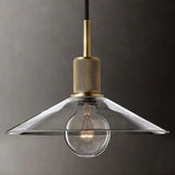 Mechanist Glass Slope Shade Pendant