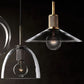 Mechanist Glass Slope Shade Pendant