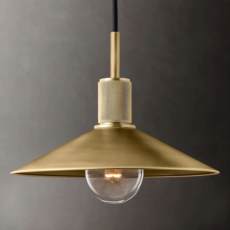 Mechanist Metal Slope Shade Pendant