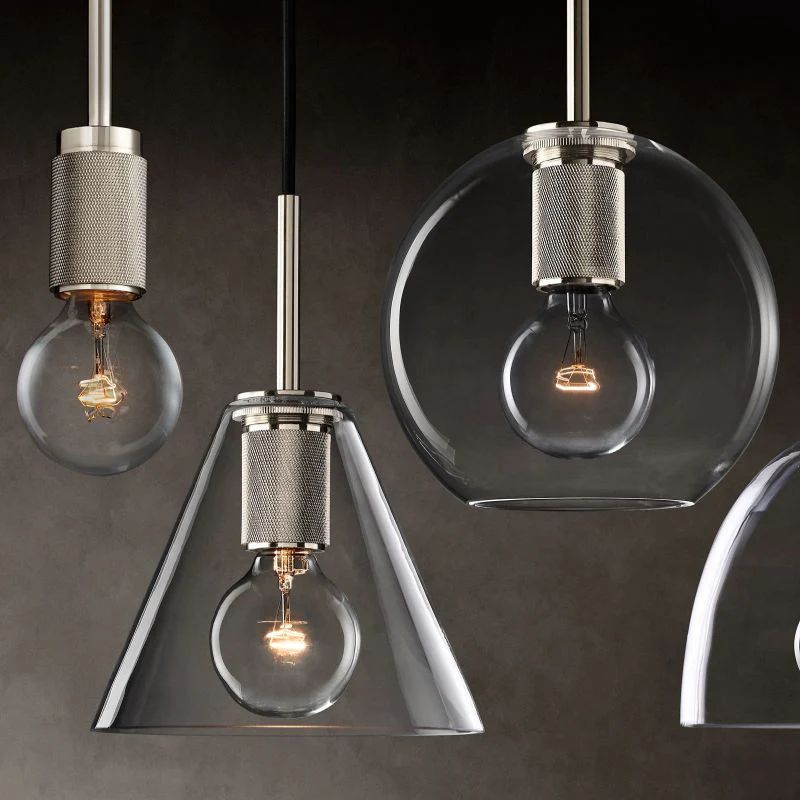 Mechanist Metal Slope Shade Pendant