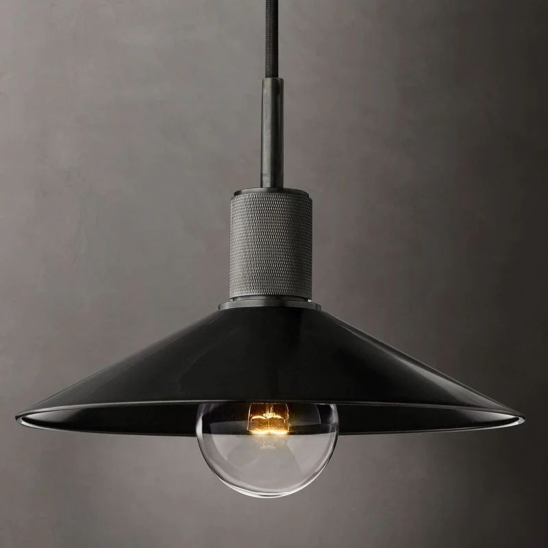 Mechanist Metal Slope Shade Pendant