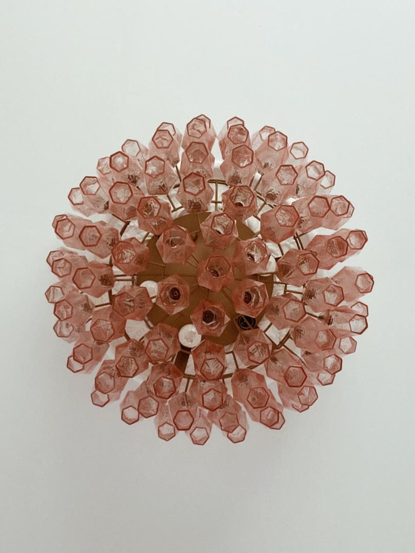 Murano Chandelier – Poliedri – 84 glasses by Meetlighting