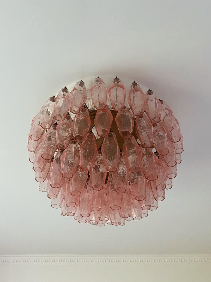 Murano Chandelier – Poliedri – 84 glasses by Meetlighting