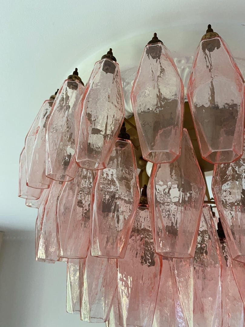 Murano Chandelier – Poliedri – 84 glasses by Meetlighting