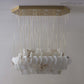 Natural Alabaster Modern Chandelier-Meet Lighting