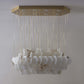 Natural Alabaster Modern Chandelier