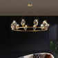 Nicole Crystal Crown Chandelier-Meet Lighting