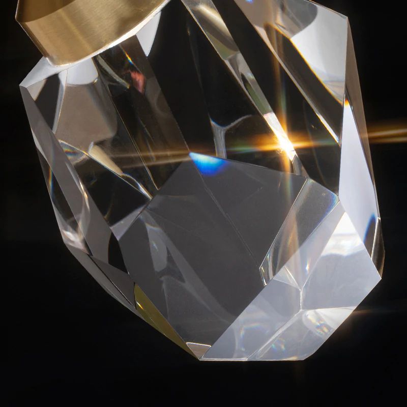 Nicole Crystal Crown Chandelier-MEET LIGHTING