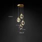 Nicole Crystal Multi-Lights Pendant-Meet Lighting