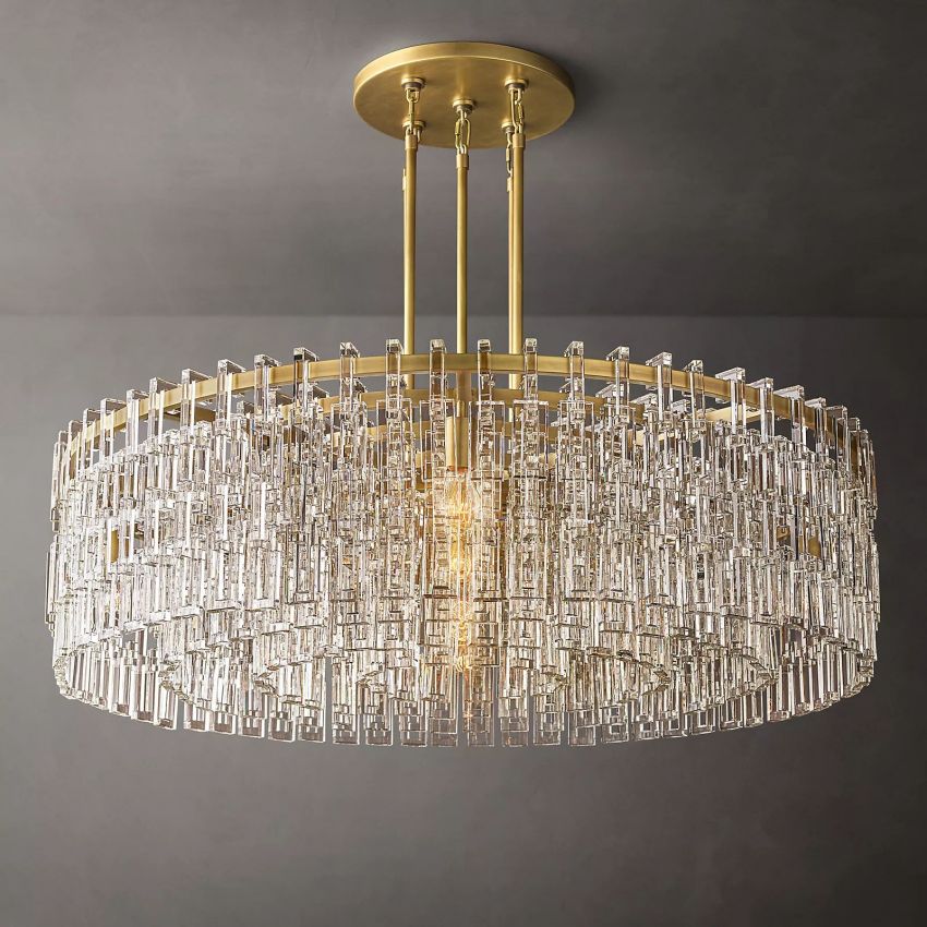 Nigel Round Chandelier-Meet Lighting