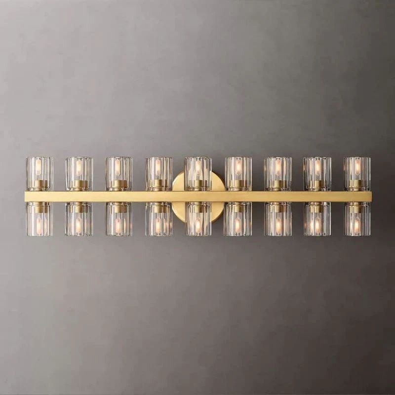 Arcachon Wine-Glass 18 Lights Wall Sconce