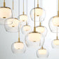 Nona Round LED Chandelier-Meet Lighting